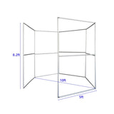 3D Backdrop - Hexagon