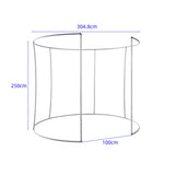 3D Backdrop - Oval