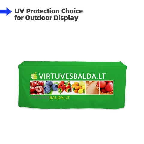 Table Cover - Fitted With Double  Split Back