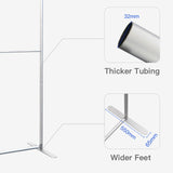 Free Standing Fabric Banner - Sloping Top