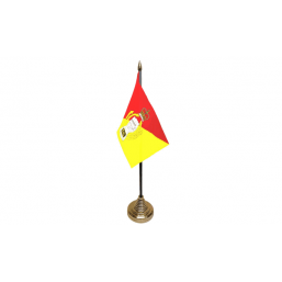 Royal Armoured Corps - Military Table Flags Flags - United Flags And Flagstaffs